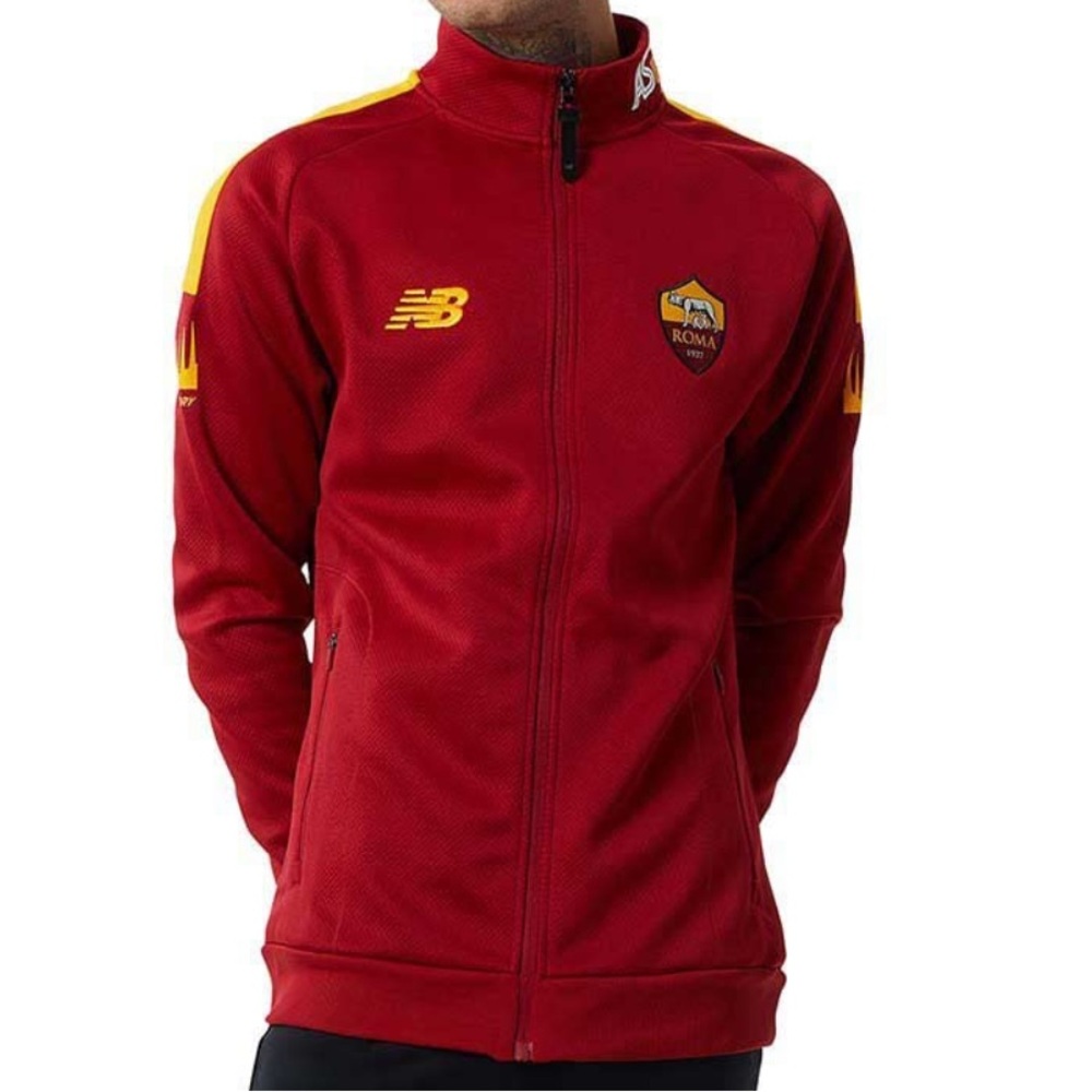 New Balance AS Roma Maroon Jacket - Picture 9 of 9